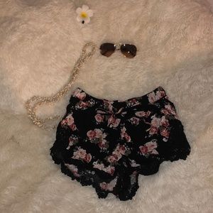 Floral Soft Shorts